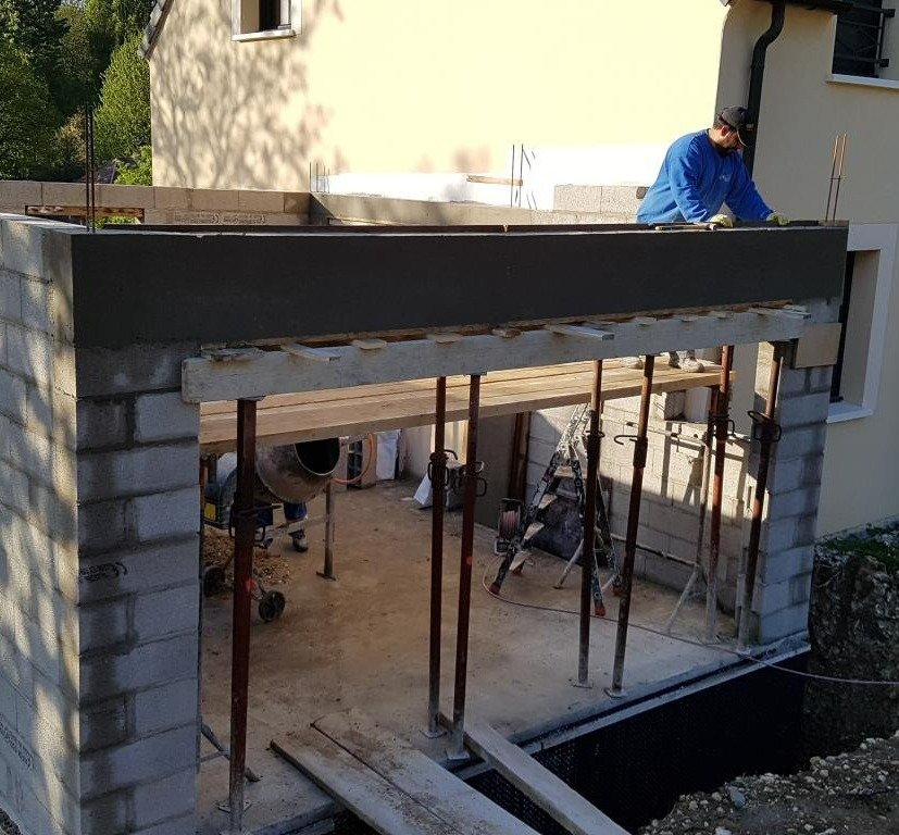 extension maison &agrave; Freneuse