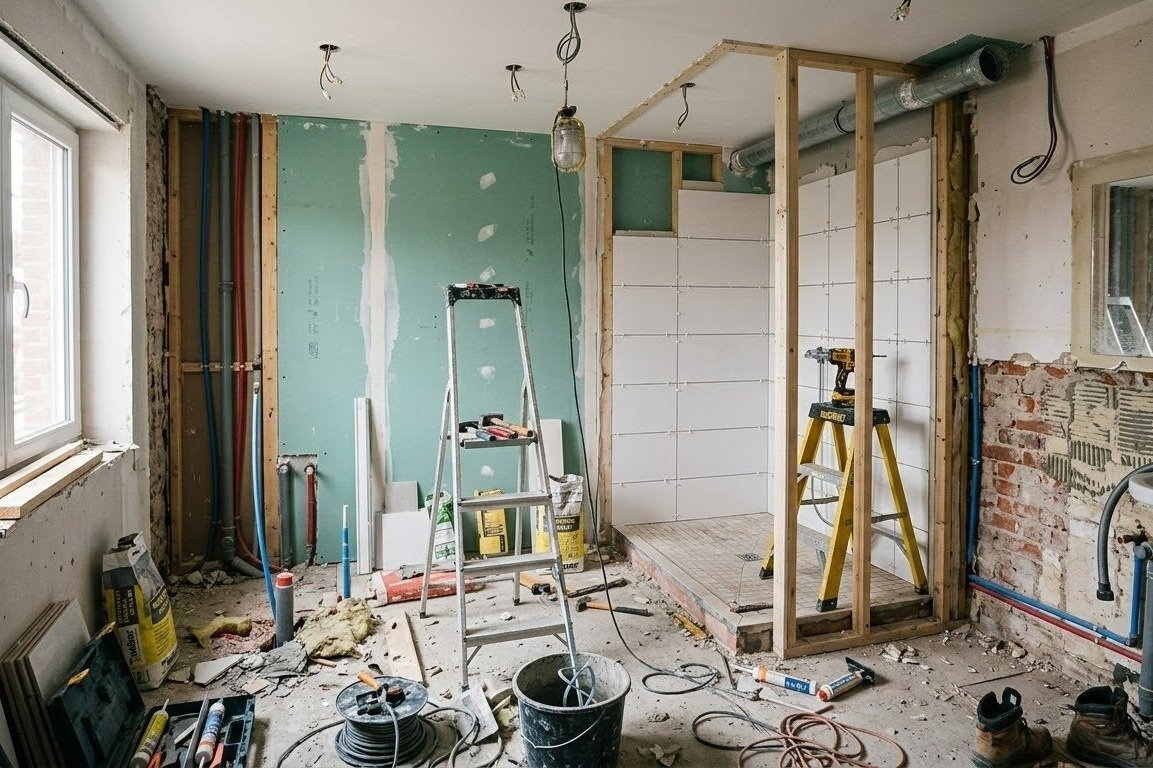 rénovation salle de bain Freneuse